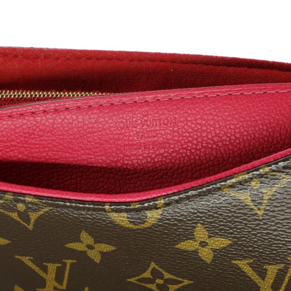 Louis Vuitton Pallas Chain Shoulder Bag Monogram Canvas and Calfskin Brown - Picture 14 of 15